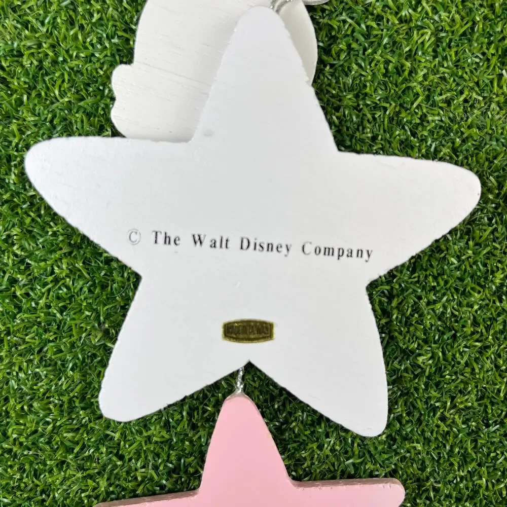 Vintage 1990 Walt Disney Company Wooden Minnie Mouse A Star Is Born Ornament